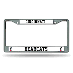 Cincinnati Bearcats Chrome Frames