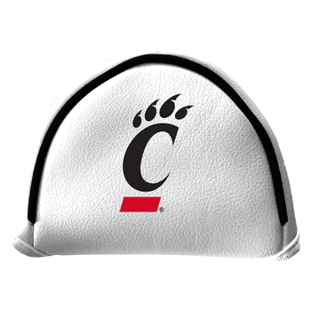 Cincinnati Bearcats Putter Cover - Mallet (White)