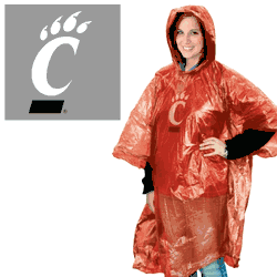 Cincinnati Bearcats Rain Poncho