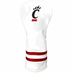 Cincinnati Bearcats Vintage Fairway Headcover (White)