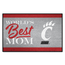 Cincinnati Bearcats World's Best Mom Starter Mat Accent Rug - 19in. x 30in.