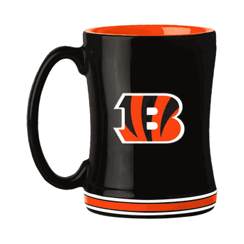 Cincinnati Bengals 14oz Relief Sculpted Mug