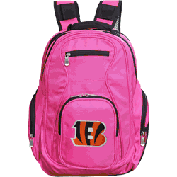 Cincinnati Bengals 19" Premium Laptop Backpack, Pink