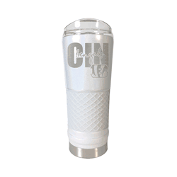 Cincinnati Bengals 24oz Opal Draft Tumbler