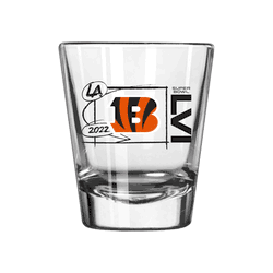 Cincinnati Bengals 2oz SB Bound Shot Glass