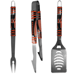 Cincinnati Bengals 3 pc Tailgater BBQ Set