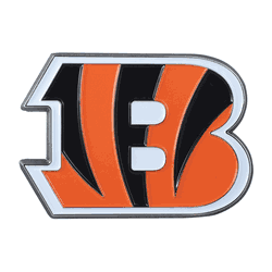 Cincinnati Bengals 3D Color Metal Emblem