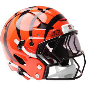 Cincinnati Bengals Axiom Authentic Full Size Football Helmet