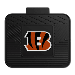 Cincinnati Bengals Back Seat Car Utility Mat - 14in. x 17in.