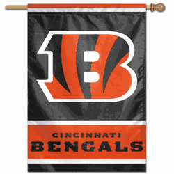 Cincinnati Bengals Banner 28x40 Vertical