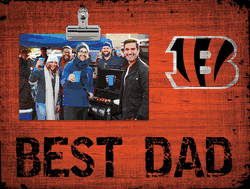 Cincinnati Bengals Best Dad Clip Frame