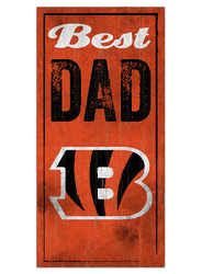 Cincinnati Bengals Best Dad Sign