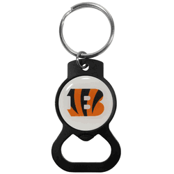 Cincinnati Bengals Bottle Opener Key Chain, Black