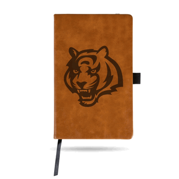Cincinnati Bengals Brown - Primary Laser Engraved Small Notepad