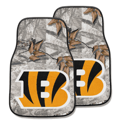 Cincinnati Bengals Camo Front Carpet Car Mat Set - 2 Pieces
