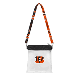 Cincinnati Bengals Clear Pattern Strap Bag