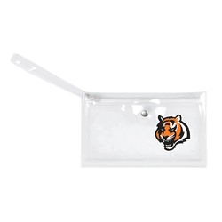 Cincinnati Bengals Clear Ticket Wristlet