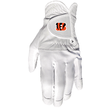 Cincinnati Bengals Cool mesh with cabretta leather - one size - mens left