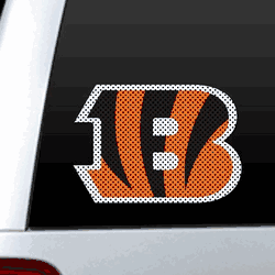 Cincinnati Bengals Diecut Window Film