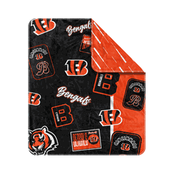Cincinnati Bengals Dream Weave Throw 50x60