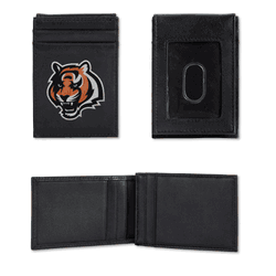 Cincinnati Bengals  Embroidered Front Pocket Wallet - Slim/Light Weight