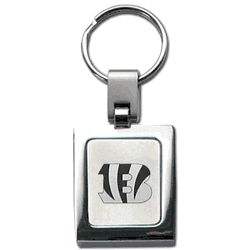 Cincinnati Bengals Etched Key Chain