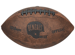 Cincinnati Bengals Football - Vintage Throwback - 9 Inches