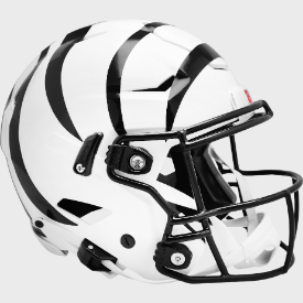 Cincinnati Bengals Full Size Authentic SpeedFlex Football Helmet 2022 Alternate On-Field
