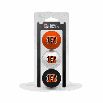 Cincinnati Bengals Golf Balls - 3 Pack
