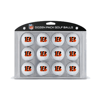 Cincinnati Bengals Golf Balls Pack of 12