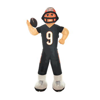 Cincinnati Bengals Joe Burrow 7ft Yard Inflatable