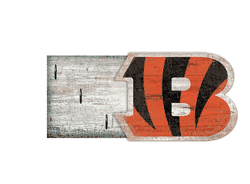 Cincinnati Bengals Key Holder 6x12