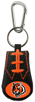 Cincinnati Bengals Keychain Team Color Football CO