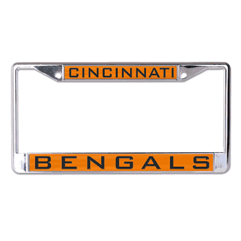 Cincinnati Bengals License Plate Frame - Inlaid