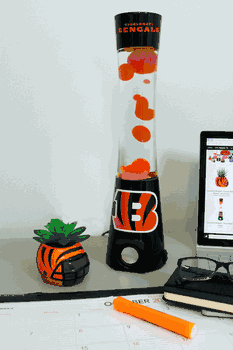 Cincinnati Bengals Magma Lamp - Bluetooth Speaker