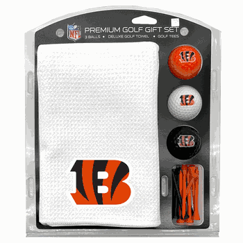 Cincinnati Bengals Microfiber Towel Gift Set - 16 x 40 (White)