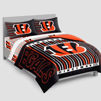 Cincinnati Bengals Momentum Bed In A Bag Full