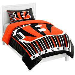 Cincinnati Bengals Momentum Bedding Comforter Set Twin