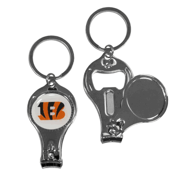 Cincinnati Bengals Nail Care/Bottle Opener Key Chain