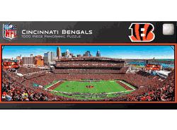 Cincinnati Bengals NFL 1000pc Panoramic Puzzle