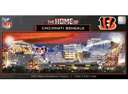 Cincinnati Bengals NFL 1000pc Panoramic Puzzle - Stadium