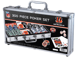 Cincinnati Bengals NFL 300pc Poker Set