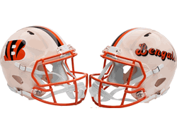 Cincinnati Bengals NFL Full Size Replica Speed Football Helmet RETRO