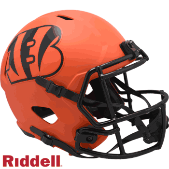 Cincinnati Bengals NFL Helmet Riddell Replica Full Size Speed Style Rave Alternate RAVE