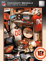 Cincinnati Bengals NFL Locker Room 500pc Puzzle