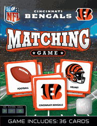 Cincinnati Bengals NFL Matching Game