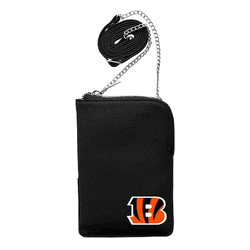 Cincinnati Bengals Pebble Smart Purse Black