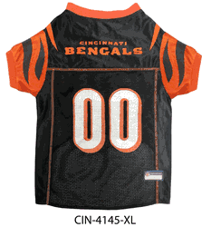 Cincinnati Bengals Pet Mesh Jersey X-Large