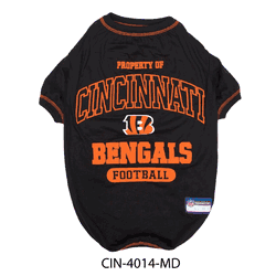 Cincinnati Bengals Pet Tee Shirt - Medium