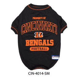 Cincinnati Bengals Pet Tee Shirt Small
